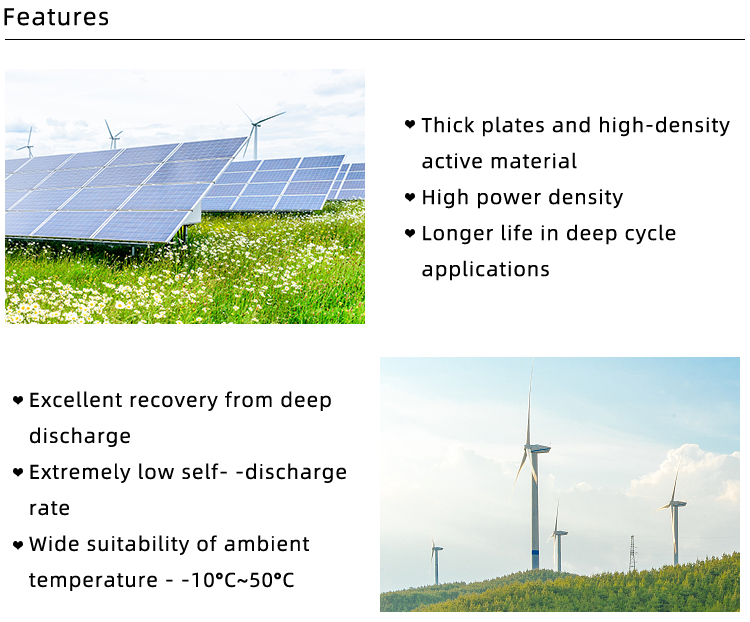 Deep Cycle Lead Acid Battery 12v 220 Ah Solar Batteries Price Rechargeable Battery