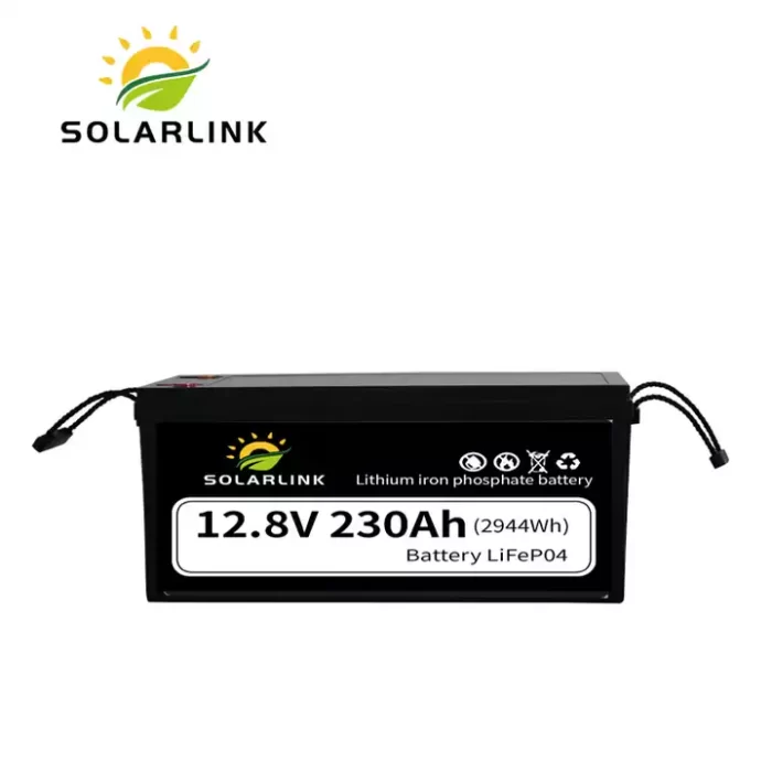 Battery Deep Cycle Gel Solar Battery 12.8v 220AH